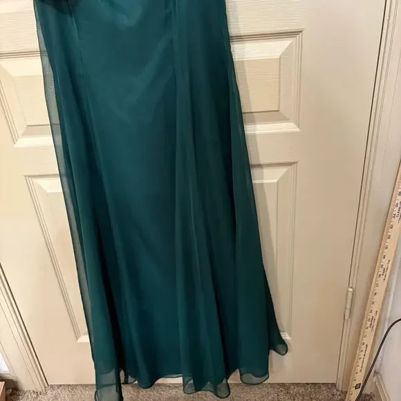Michael Angelo VINTAGE green dress - Picture 9 of 12